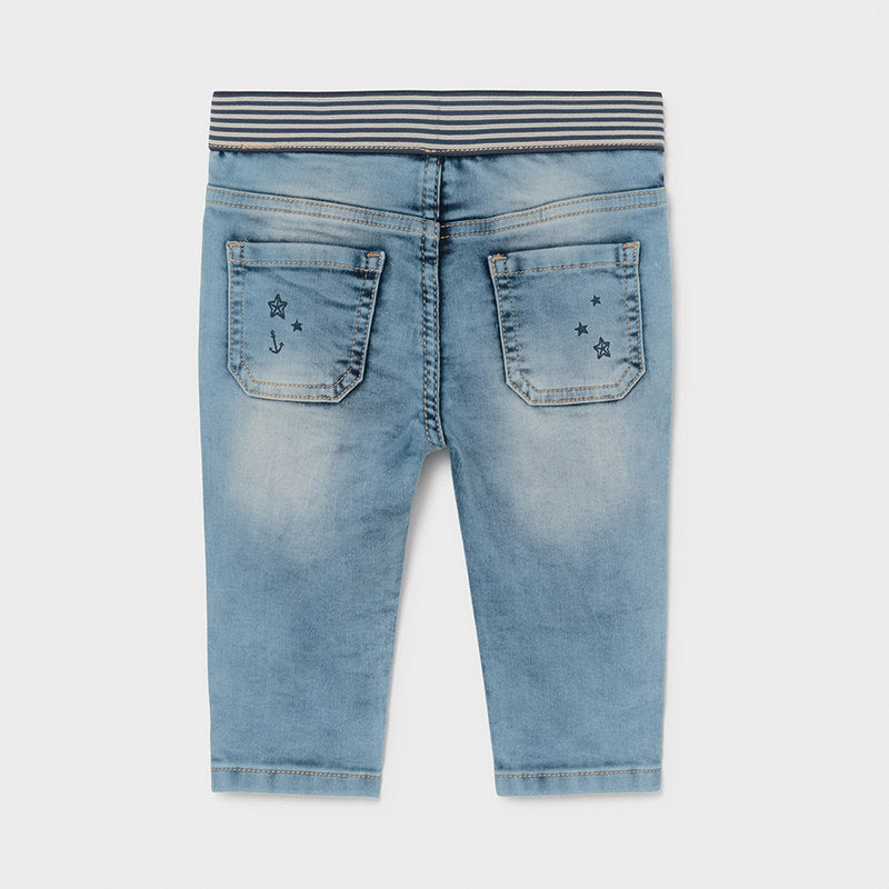 Pantalón largo soft denim Ecofriends bebé niño