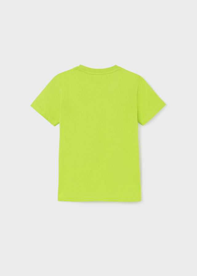 Playera manga corta print chico
