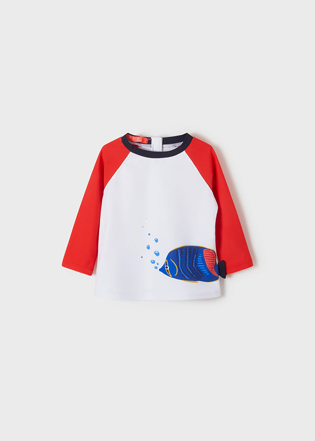 Playera protección solar ECOFRIENDS manga larga bebé niño