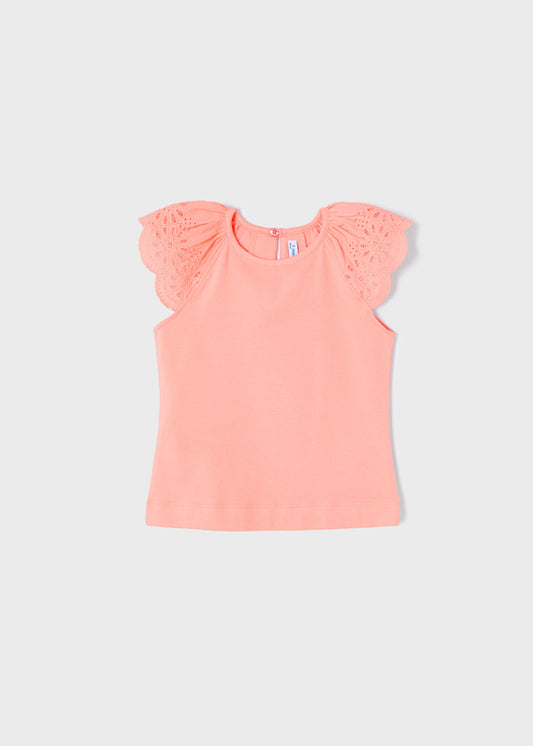 Playera tirantes bordados ECOFRIENDS niña