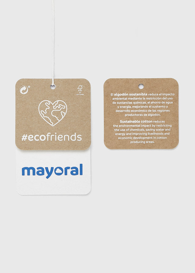 Playera ECOFRIENDS manga larga bebé niño