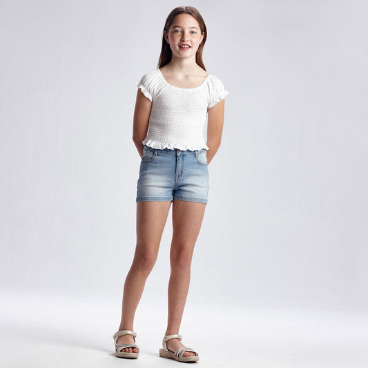 Short de mezclilla Ecofriends chica