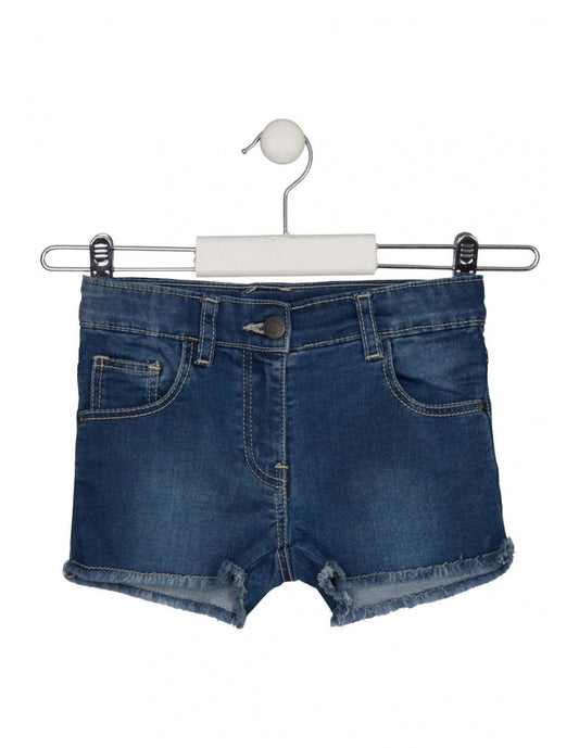 Short para niña mezclilla