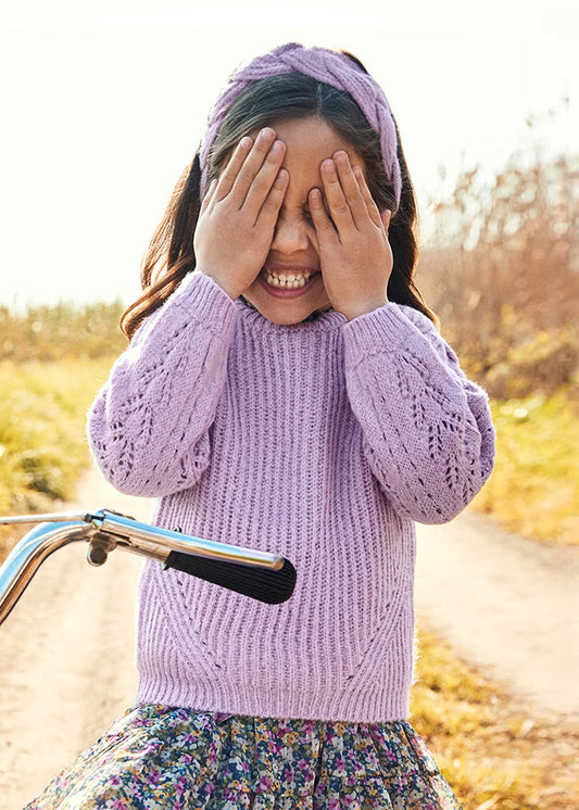 Suéter turbante niña