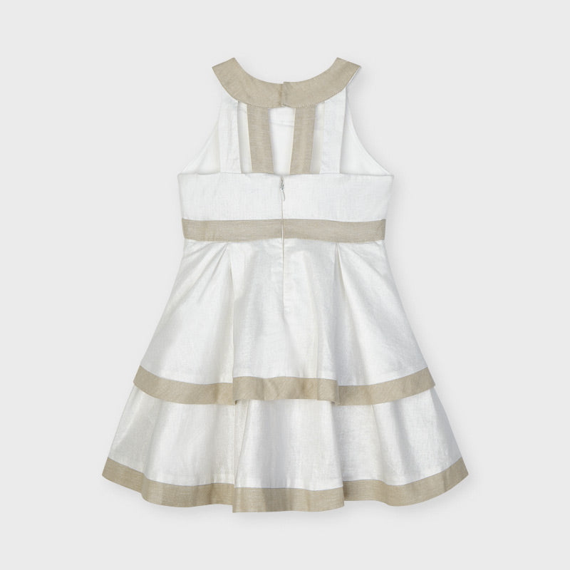 Vestido lino blotch niña